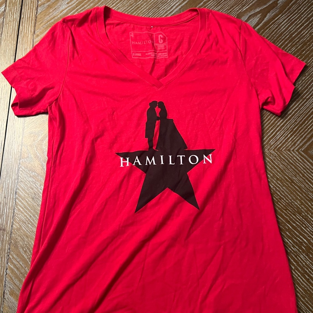 Hamilton musical v-neck T-shirt